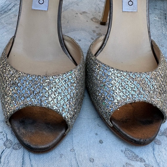 Jimmy Choo metallic heels - Picture 11 of 13